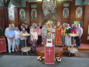 First Liturgy is Celebrated at the New Mission Community of St Chad in Telford