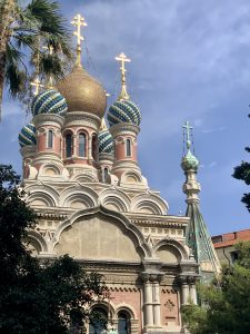 The Church of Christ the Saviour and St Seraphim in Sanremo, Italy