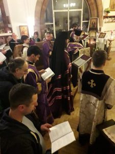 Holy Unction and Divine Liturgy Served at St Elisabeth Parish in Wallasey, England